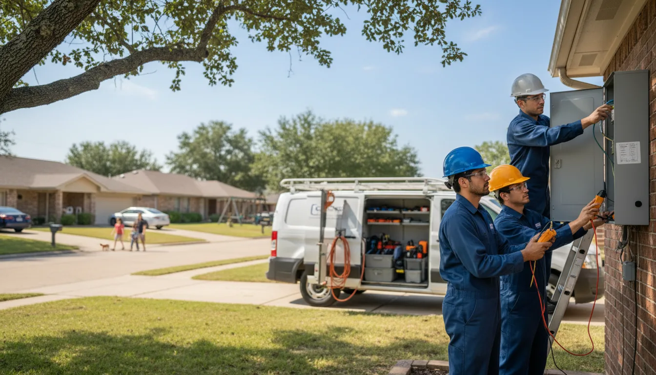 Certified electrician providing emergency electrical services in Hazelwood, MO